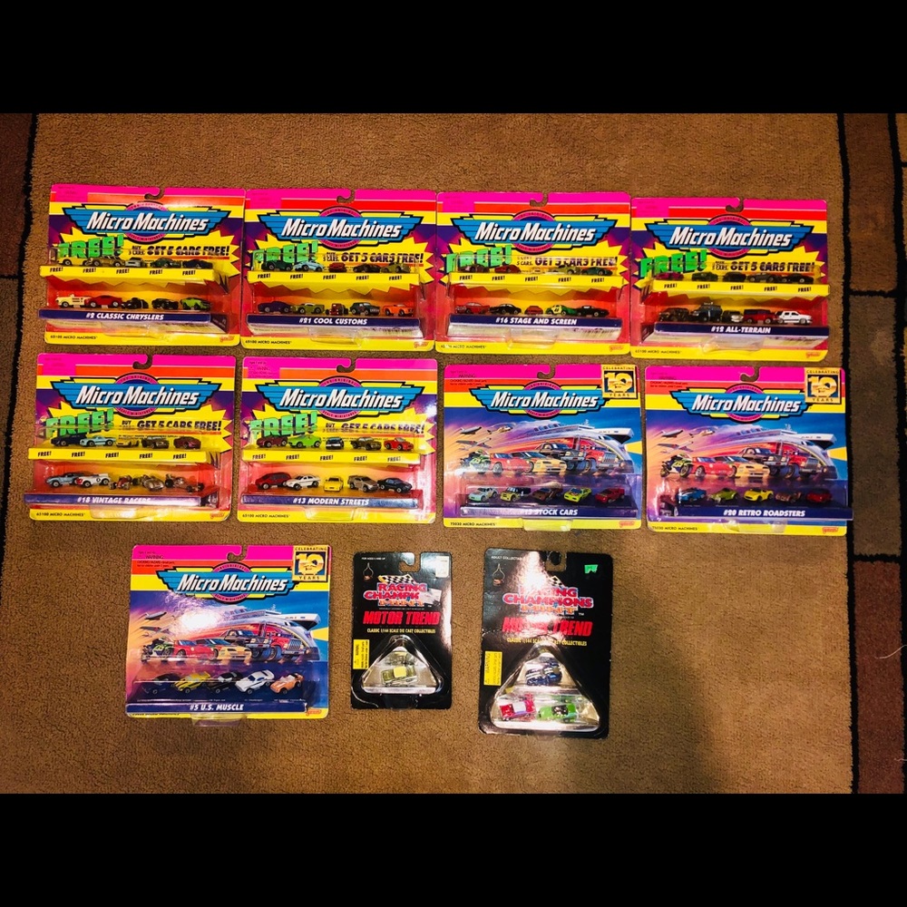 COPY - Micro Machine Cars (vintage) 25yrs